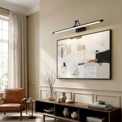 Kinkiet łazienkowy SWE027-1W 80cm Czarny