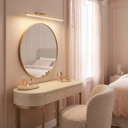 Kinkiet łazienkowy LED SWE009-1W 73cm Złoto szczotkowane