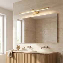 Kinkiet łazienkowy LED SWE009-1W 73cm Złoto szczotkowane