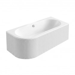 Wanna Akrylowa Narożna Rea Orion Stripe Prawa 150cm