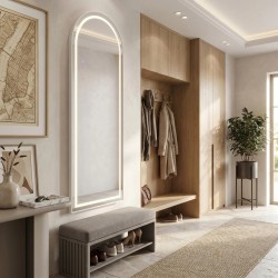 LUSTRO LED Orbit 60x170cm Białe