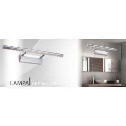 LAMPA KINKIET ŁAZIENKOWY LED NAD LUSTRO 5W 40CM APP361-1W