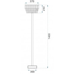 Lampa Stojąca Podłogowa APP925-3F