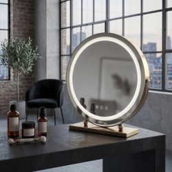 Lustro LED MAKE-UP L.Gold 40 cm