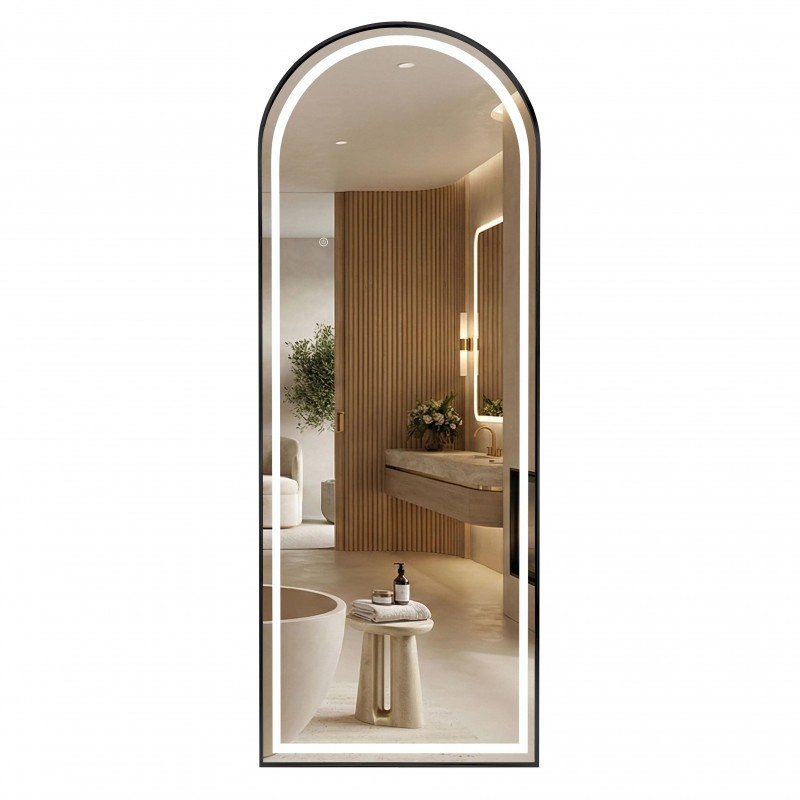 LUSTRO LED Orbit 50x160cm Czarne