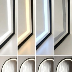 LUSTRO LED Orbit 50x160cm Czarne