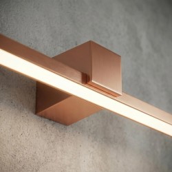 Kinkiet łazienkowy LED SWE052-1W 40 cm Miedź Szczotkowana