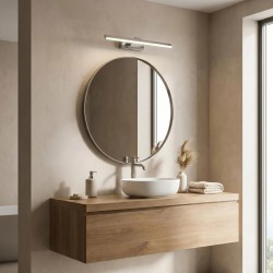 Kinkiet łazienkowy LED SWE001-1W 43cm Chrom