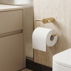 Uchwyt na papier toaletowy A62309BG OTTO Złoty Szczotkowany