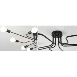Lampa sufitowa/ścienna pająk Agaro 8