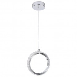 Lampa sufitowa wisząca LED LHJ126-W chrom