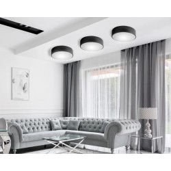 Lampa Plafon 50cm Okrągła Sufitowa app645-5C Biała