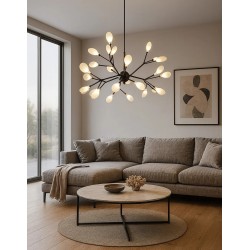 Lampa wisząca drzewko 27  APP590-CP Czarna
