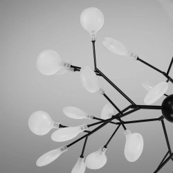 Lampa wisząca drzewko 27  APP590-CP Czarna