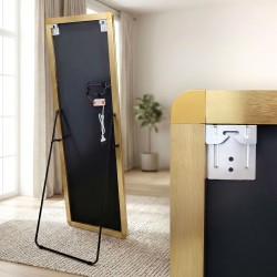 LUSTRO LED Classico 50x160cm Złoto Szczotkowane