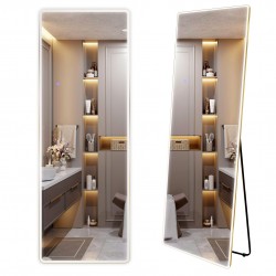 LUSTRO LED Classico 60x170cm Złoto Szczotkowane