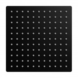 Deszczownica kwadratowa czarna REA JS-P015B 25cm Czarna