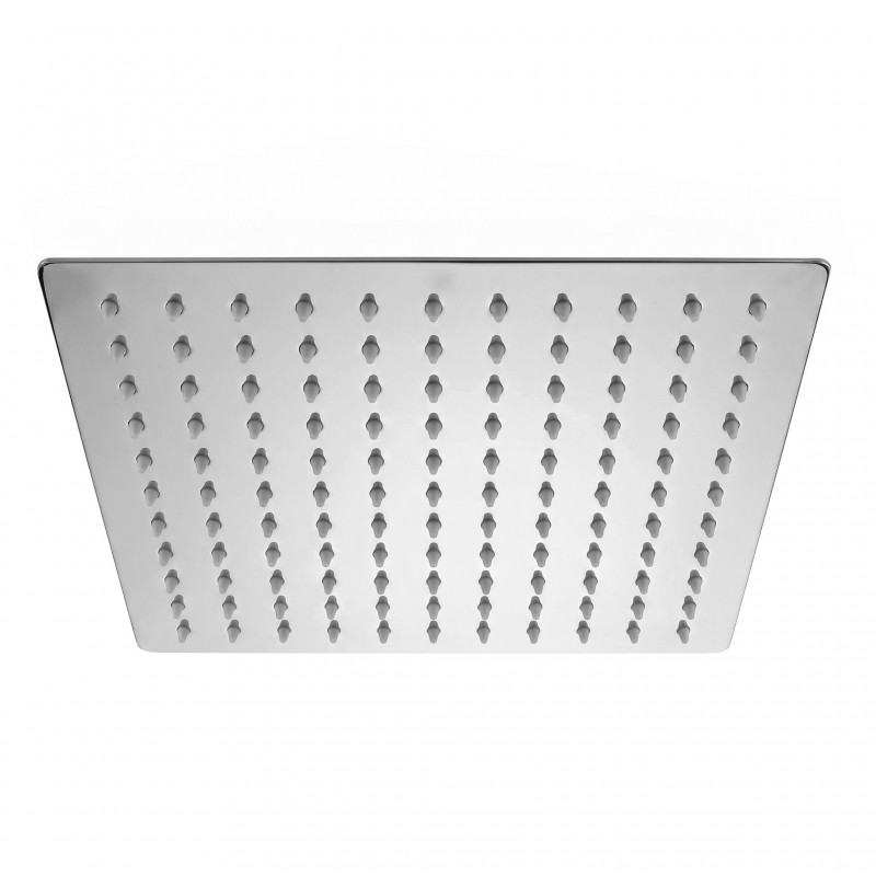 Deszczownica kwadratowa czarna REA JS-P015 25cm Chrom