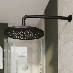 Ramię do deszczownicy okrągłe REA JS-9021B 40cm Czarne