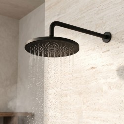 Ramię do deszczownicy okrągłe REA JS-9021B 40cm Czarne