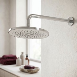 Ramię do deszczownicy okrągłe REA JS-9021 40cm Chrom