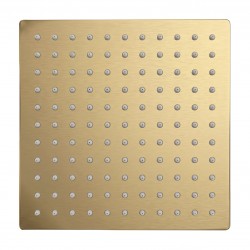Deszczownica kwadratowa REA JS-P015BG 25cm Złota Szczotkowana