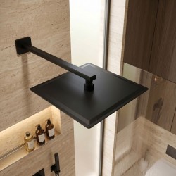 Deszczownica kwadratowa REA JS-P015B 30cm Czarna