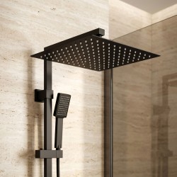 Deszczownica kwadratowa REA JS-P015B 30cm Czarna