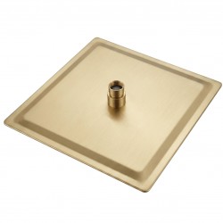 Deszczownica kwadratowa REA JS-P015BG 30cm Złota Szczotkowana