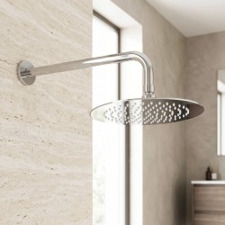 Deszczownica okrągła REA JS-P014 25cm Chrom