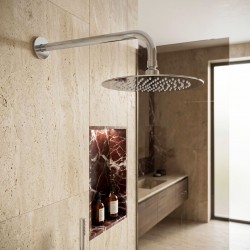 Deszczownica okrągła REA JS-P014 25cm Chrom
