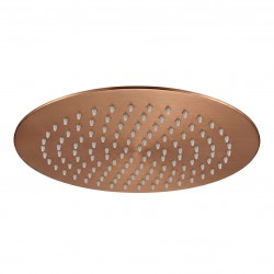 Deszczownica okrągła REA JS-P014BRG 25cm Miedź Szczotkowana