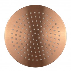Deszczownica okrągła REA JS-P014BRG 25cm Miedź Szczotkowana
