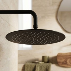 Deszczownica okrągła REA JS-P014B 30cm Czarna