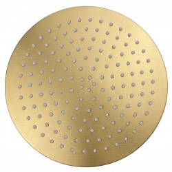 Deszczownica okrągła REA JS-P014BG 30cm Złota Szczotkowana
