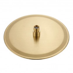 Deszczownica okrągła REA JS-P014BG 30cm Złota Szczotkowana