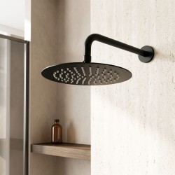 Deszczownica okrągła REA JS-P014B 25cm Czarna