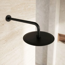 Deszczownica okrągła REA JS-P014B 25cm Czarna