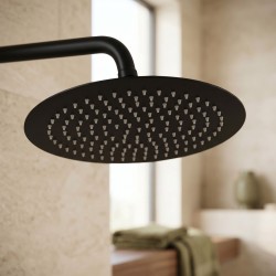 Deszczownica okrągła REA JS-P014B 25cm Czarna