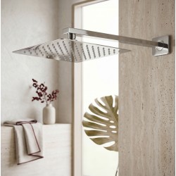 Ramię do deszczownicy kwadratowe REA JS-9022 40cm Chrom