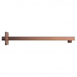 Ramię do deszczownicy kwadratowe REA JS-9022BRG 40cm Miedź Szczotkowana