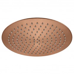 Deszczownica okrągła REA JS-P014BRG 30cm Miedź Szczotkowana