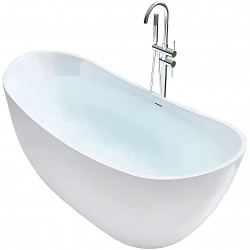 Wanna wolnostojąca Rea Ferrano 150 korek Chrom