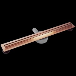 Odpływ Liniowy Rea Neox Slim Pro Brush Copper 60