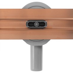 Odpływ Liniowy Rea Neox Slim Pro Brush Copper 60