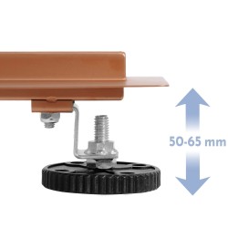 Odpływ Liniowy Rea Neox Slim Pro Brush Copper 60