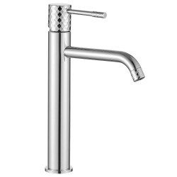 Bateria Umywalkowa Rea Lungo Diamond Chrom Wysoka