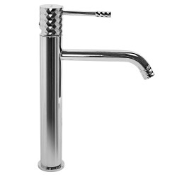 Bateria Umywalkowa Rea Lungo Diamond Chrom Wysoka