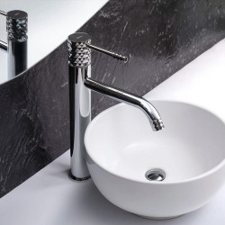 Bateria Umywalkowa Rea Lungo Diamond Chrom Wysoka