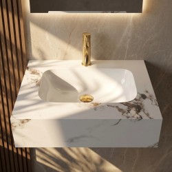 Umywalka ścienna Rea Aresa Cold Jade 60